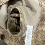 ANINE BING ‎ Logo Print Beige Workout Set Photo 5