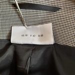 Akris Punto Houndstooth Short-Sleeve Evening Jacket Womens Gray Blazer Suit Coat Photo 4