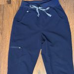 FIGS  Zamora Navy Blue PO 2456 XXS Women's Joggers Scrub Pants Medical Nurse Photo 3