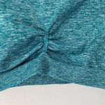 Gymshark Adapt Fleck Seamless Fitted Long Sleeve Crop Top Blue size XL Photo 8
