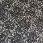 Jessica Simpson  Black Halter Blouson Dress with Silver Necklace Detail 6 Photo 8