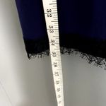 Club Monaco NWT  Xael Navy Blue Lace Silk Party Evening Going Out Slip Dress 2 Photo 2