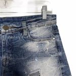 BLANK NYC  Acid Wash Paint Splatter Denim Shorts 28 Photo 4
