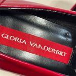 Gloria Vanderbilt  Women's 5.5 Red Patent Square Toe Pumps Chunky Block Heel Y2K Photo 7