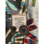 Johnny Was Alika Velvet
Geometric Silk Blazer Bohemian XXL Photo 9