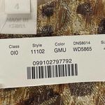 J.Crew Women's Sz 4 Golden Brown Sheath Dress Leopard Print Bow Preppy Casual Photo 12