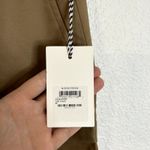 1901  Wide Leg Cropped Dress Pant Trouser Womens Size 8 Petite Tan Tiger NWT Photo 2