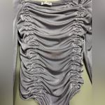 Free People Meant to Be Ruched Lavender Bodysuit | Size XS Photo 6