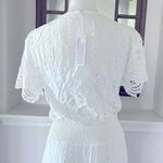 Young Fabulous and Broke YFB “The Everything” Maxi Dress in White Hi-Low Hem Size L New w/Tag Retail $242 Photo 8
