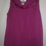 Luxe S Purple Special Dressy Tank Top Pink Photo 0