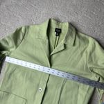 Eileen Fisher Women's Eileen Fisher PS Green Snap Lightweight Blazer Business Photo 3