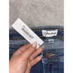 the drop kori jeans wide leg nwt raw hem fray 26 Dark Wash Blue Photo 2