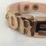 BCBGeneration BCBG Generation rose gold DREAM pink leather bracelet Photo 1