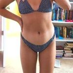 Aeropostale Navy Spotted Bikini Set Photo 0