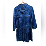 Banana Republic  Blue Patterned Shirt Photo 6