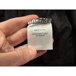 Quince  Black Tencel Jersey Side Tie Dress Sleeveless Midi Wrap Sz Large L NEW Photo 7