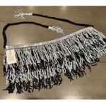 None nwt: Sequin Tassel Skirts (black/silver) Photo 0