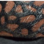 Source Unknown VTG 80's Fashionable Animal Print Faux Fur 5" Boho Grunge Bangle Bracelet Photo 2