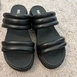 MIA  Black Platform Sandals 9 Photo 0