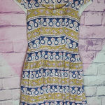 Anthropologie ANTHRO COREY LYNN CALTER SUGARED DRESS FIT AND FLARE CAP SLEEVE LINED BOHO 0 Photo 0