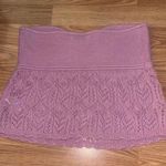 American Eagle  Cropped Crochet Tube Top Size Large Photo 8