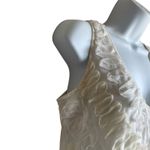 Lulumari LuPruia by Women Top S Cream 3D Rosettes Fairy Chic Boho Cottagecore Photo 5