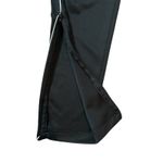 Adidas  Womens Pants Small Black Ankle Zip Track Joggers Sweatpants Running Photo 3