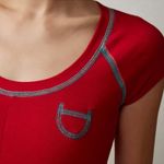 Urban Outfitters NWT  BDG Annabelle Red Blue Stitching Tee Shirt Mini Dress Photo 4