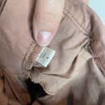 Garnet Hill  Dusty Pink Embroidered Chino Pants Size 8 Photo 6