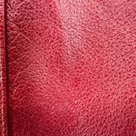 Pelle red leather M mid length trench vintage retro outdoor 70s 80s Size M Photo 7