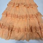 Tularosa Julian Dress in Cantaloupe Orange Photo 9
