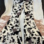 Peach Love Flare Jeans Photo 0