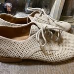 Womens Oxfords Leather Shoes Size 8 Beige Color , Tan Photo 0