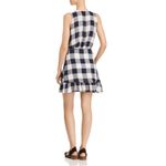 Rails  Madison Azure Check Wrap Mini Dress - size Small Photo 1