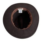 Lucky Brand Brown Wool Hat Fedora Outback UNISEX Photo 4