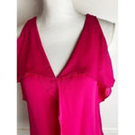Kobi Halperin • NWT Magenta Pink Laurell Cold Shoulder Blouse Photo 1