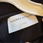 Modern Citizen  Black Ruffle Flutter Sleeve Dress Sheath Classic Womens Large Photo 3