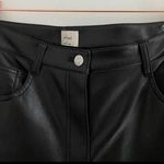 Aritzia black melina leather pant Photo 1
