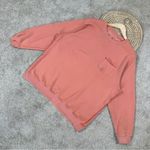 Aerie  Women’s Pullover Crew Neck Sweatshirt Longsleeve Lounge in Coral Oramge M Photo 1