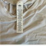 Alo Yoga Alo White Yoga Top Photo 3