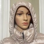 Calvin Klein  Women's Beige Puffer Jacket Photo 5
