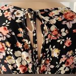 Vibe Sportswear Black Bohemian Floral Jumpsuit 1X Photo 8