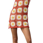 Anthropologie  Floral Patch Crochet Tunic Dress
Size: XS/S Photo 0