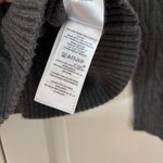 Ralph Lauren Lauren Ralph Lauren Charcoal Gray Cable Knit Sweater Size XL Cotton Logo Button Photo 7