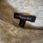 Banana Republic  Turtleneck Sweater Size Medium Gray‎ Long Sleeve Wool Blend Photo 3