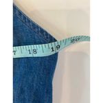 ASOS Lightweight Soft Denim Halter Slip Dress Criss Cross Straps EUC Sz 12 Mini Photo 8