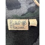 Field & Flower by Anthropologie Green Camo Wool Sweater Coat Photo 6