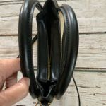 A New Day Black & Cream Woven Coquette Rattan Viral Shoulder Bag Purse Photo 1