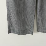 MM.LaFleur M.M. Lafleur The Milo Pant Black White Gingham Check Linen Wide Leg Trouser 6 Photo 6