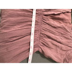 Storia  Dusty Rose Tiered Ruffle Long Sleeve V Neck Mini Dress Size S Photo 7